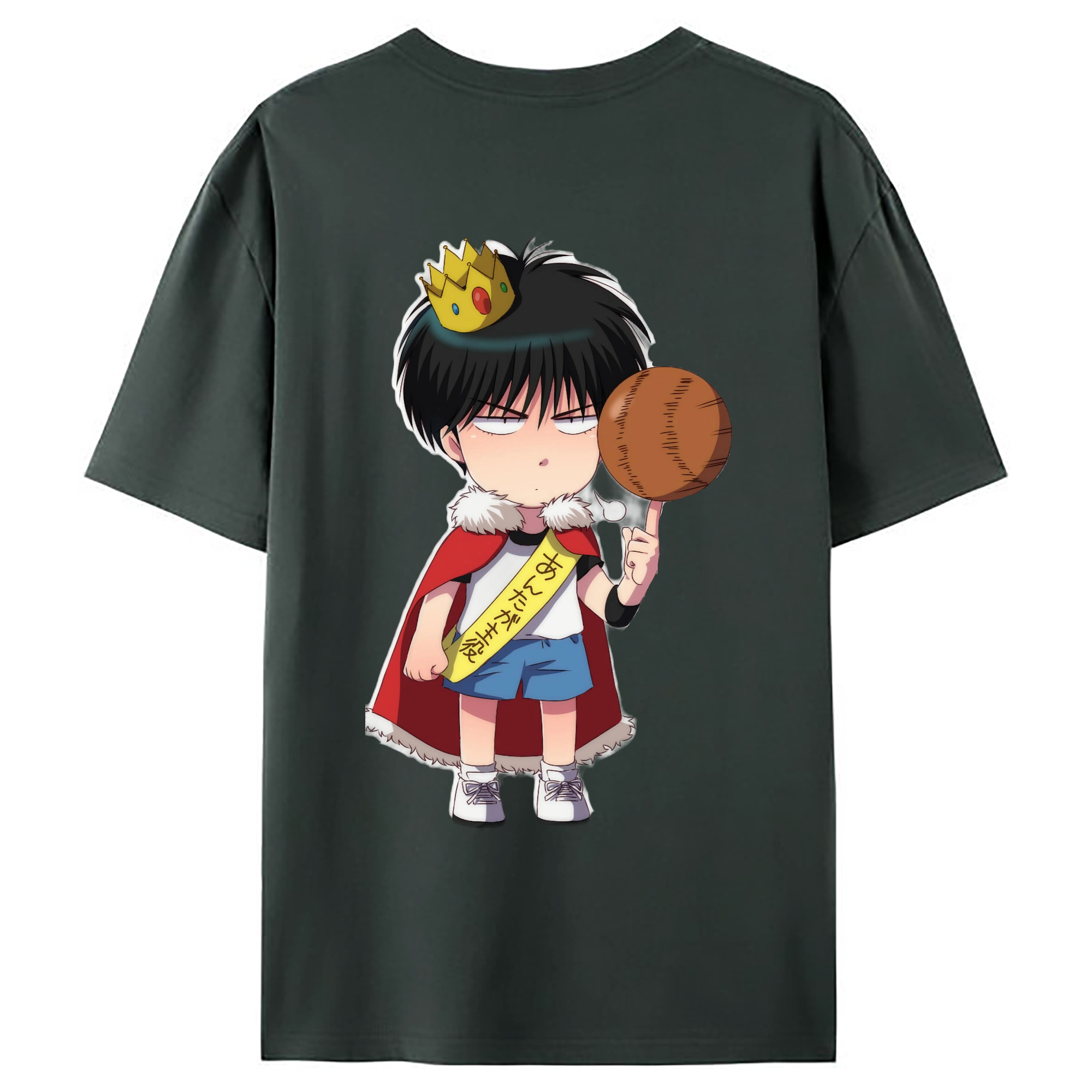（画像用） SLAM DUNK／スラムダンク 綿100％ メンズ半袖Tシャツ（バックプリント） 通気性